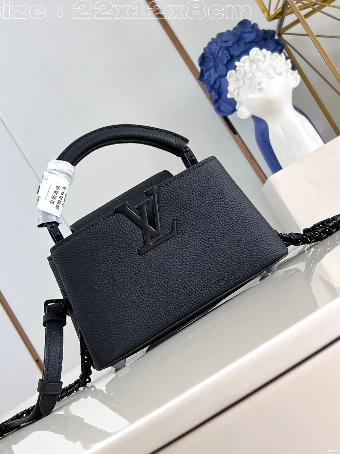 VUITTON LOUIS CAPUCINES MINI-22*12*8CM 0430